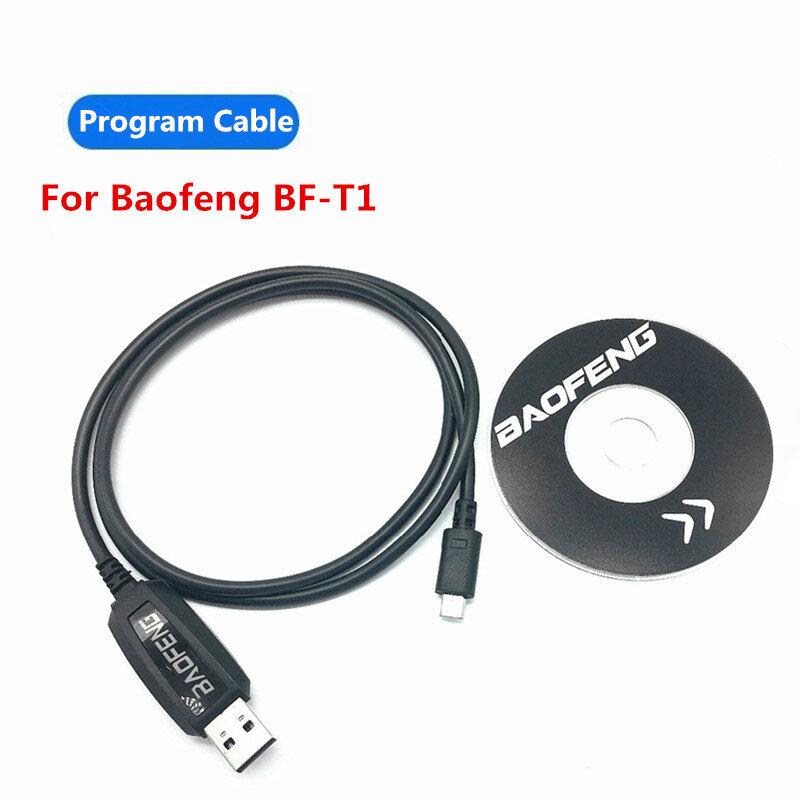 Baofeng Bf T1 Original Usb Programming Cable With Cd Driver For Baofeng Bf T1 Uhf 400 420mhz 5854
