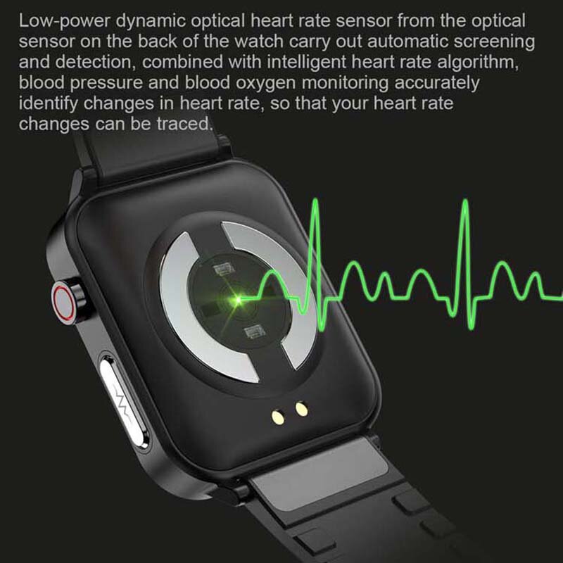 E86 ساعة Bluetooth ذكية مكالمة الرجال القلب معدل ضغط الدم رصد ECG سوار لياقة بدنية الرياضية للماء امرأة Smartwatch