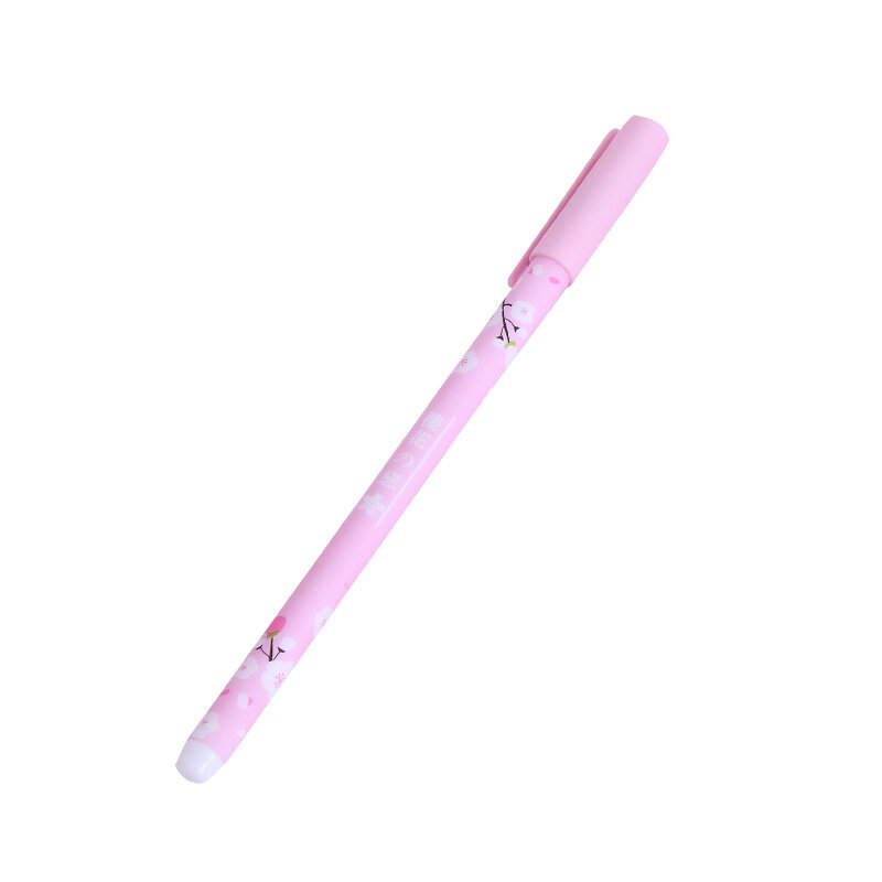 1 قطعة حزمة الوردي الكرز فتاة القلب سلسلة هلام القلم kawaii قلم توقيع أنبوب إبرة كاملة 0.5 بالجملة امتحان اللوازم المكتبية