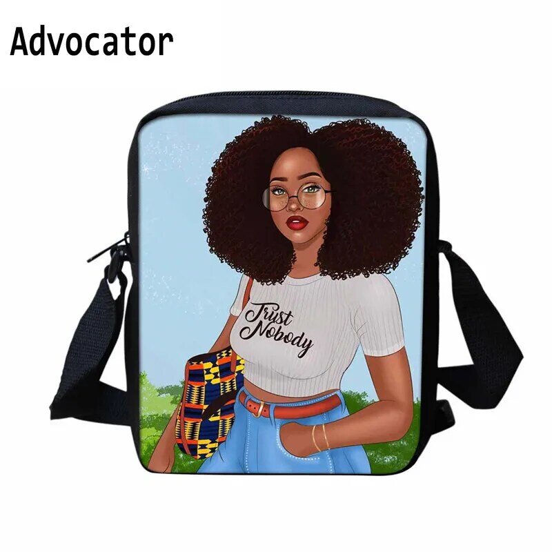 الدعوة الأفريقية المرأة تصميم حقائب كروسبودي حقيبة ساع صغيرة للطلاب المراهقين بنين بنات حقيبة كتف Mochila Bookbag