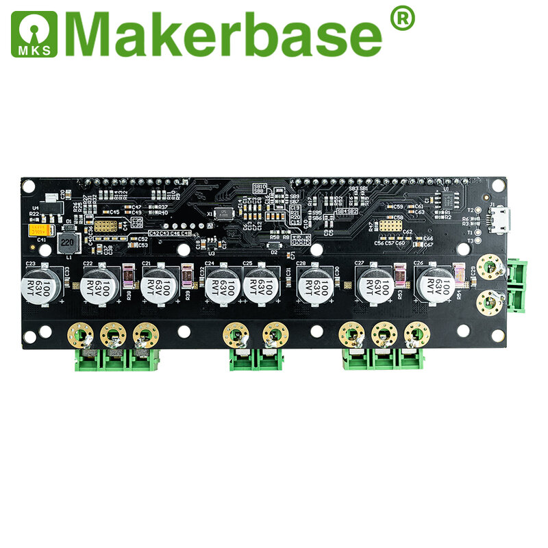 Makerbase ODrive3.6 56V FOC BLDC AGV Servo Dual Motor Controller Board ODrive 3.6