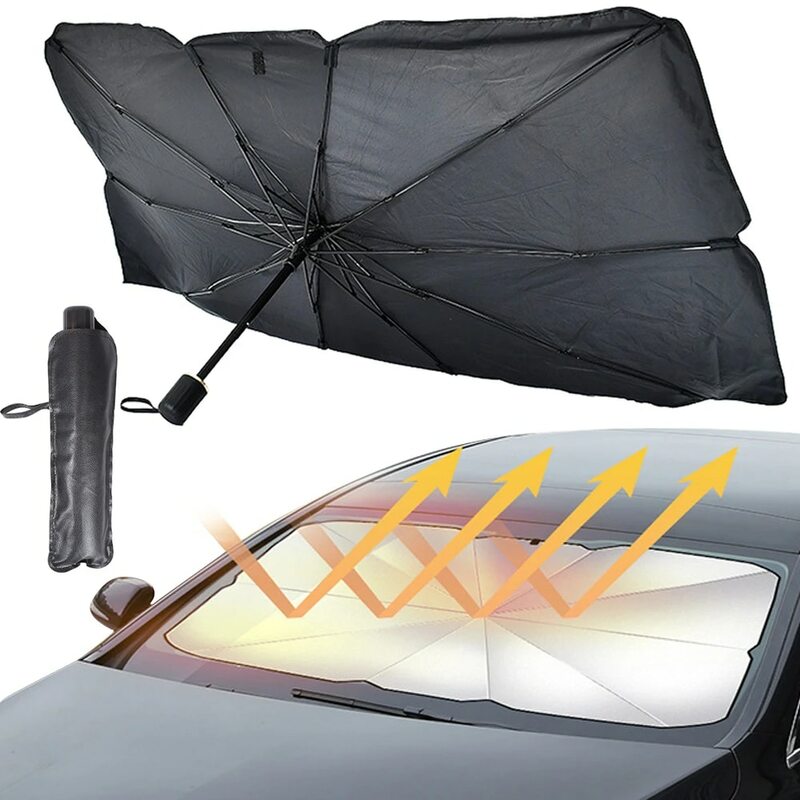 سيارة الشمس الظل حامي المظلة السيارات نافذة أمامية ظلة يغطي الداخلية غطاء الزجاج الأمامي حماية الزجاج الأمامي الملحقات