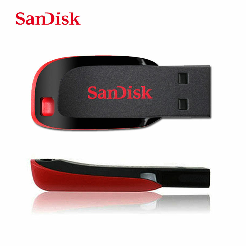 10 قطعة/الوحدة SanDisk كروزر شفرة CZ50 USB فلاش حملة 128 جيجابايت 64 جيجابايت 32 جيجابايت 16 جيجابايت القلم محرك USB 2.0 دعم التحقق الرسمي