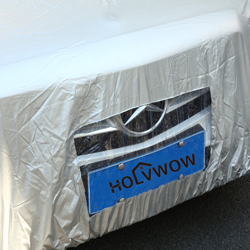 HOLVWOW العالمي غطاء سيارة s تصميم خاص سيارة الخارجي أجزاء مقاوم للماء تنفس المطر الغبار الشمس UV حماية سيارة سيدان غطاء سيارة