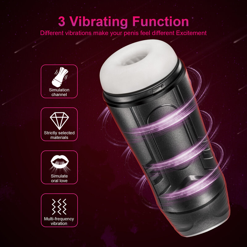 منتج جديد هزاز أتوماتيكي للكبار للرجال كأس للاستمناء ألعاب جنسية مهبلية للرجال أدوات للاستمناء متجر جنسي 18 +