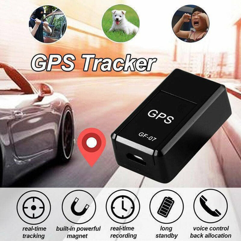 GF07 جهاز تعقب Gps للسيارات صغير المغناطيسي في الوقت الحقيقي مركبة تعقب ذكي محدد جهاز مكافحة سرقة تسجيل الأمن الحماية