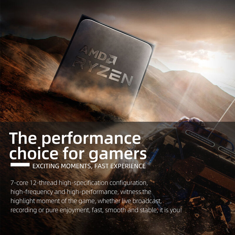 AMD جديد Ryzen 5 برو 4650 جرام R5 برو 4650 جرام معالج وحدة المعالجة المركزية 3.7 جيجا هرتز ستة النواة اثني عشر الموضوع 7NM 65 واط المقبس AM4 ألعاب المعالج اكس...