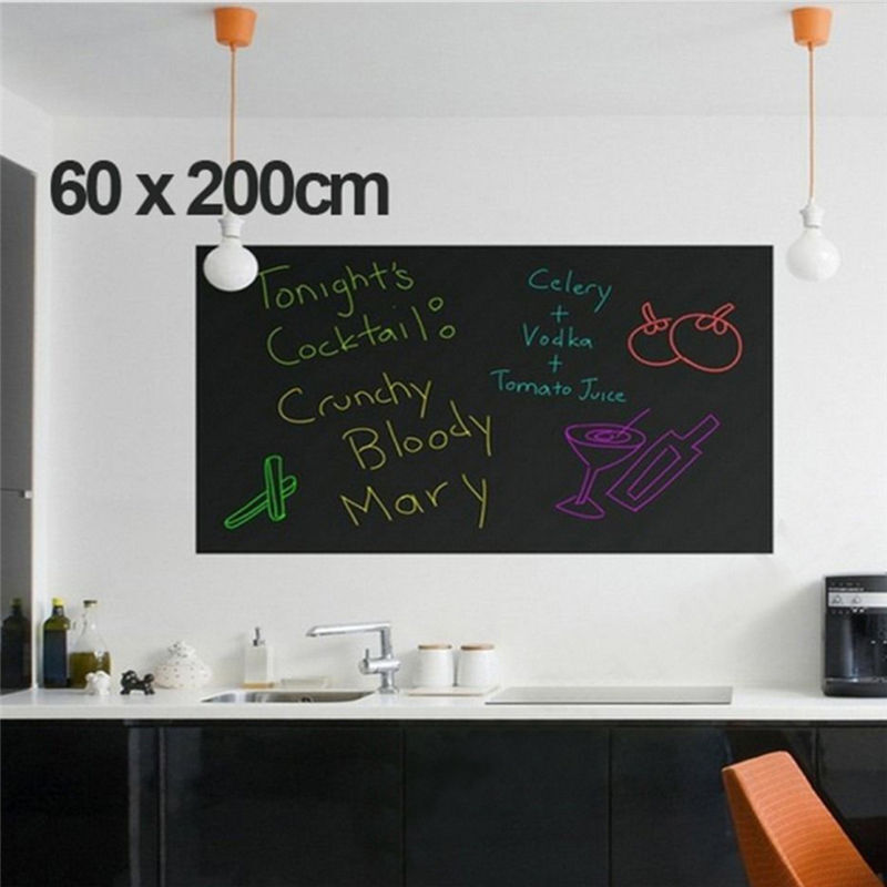 سبورة فينيل للاطفال 60*200 سنتيمتر ملصقات حائط لعبة رسم