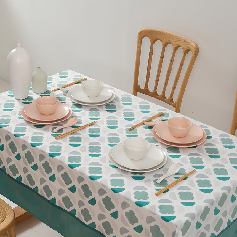 تخصيص النسيج Tablecloth عيد الميلاد الجانب غطاء من القماش للمنزل ديكور مأدبة فندق الجدول الطعام مفرش طاولة مستطيلة