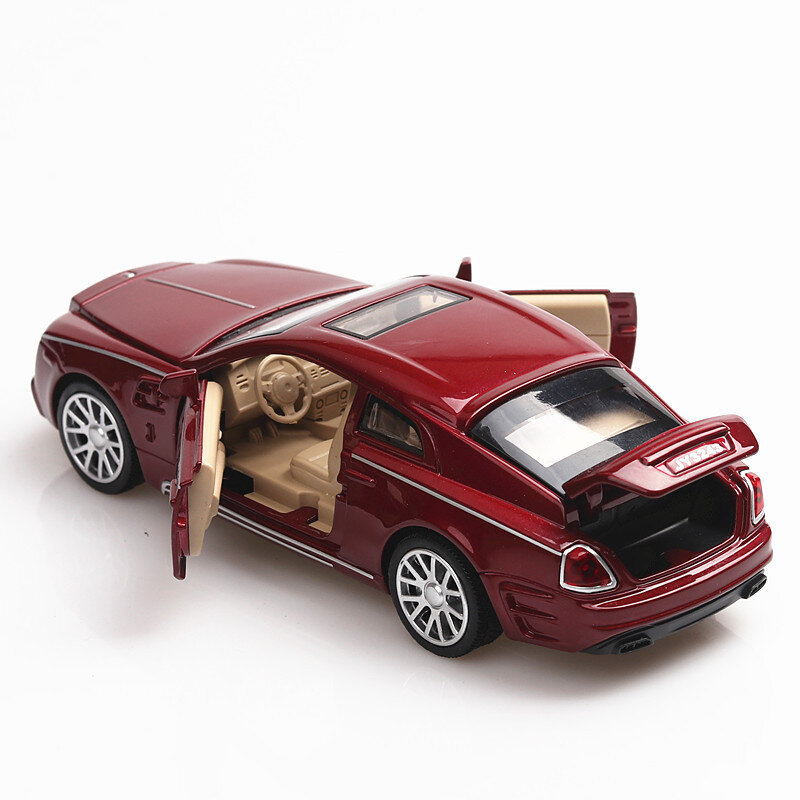 سيارة لعبة من السبائك للأطفال ، نموذج سيارة دييكاست 1:32 ، عجلات محاكاة الصوت والضوء ، هدية للأطفال