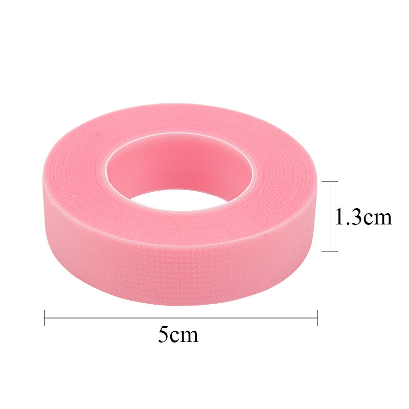 10 Rolls Colorful Eyelash Extension Patch Soft Medical Breathable Adhesive lash tape under eye pads for False Lash Makeup Tool