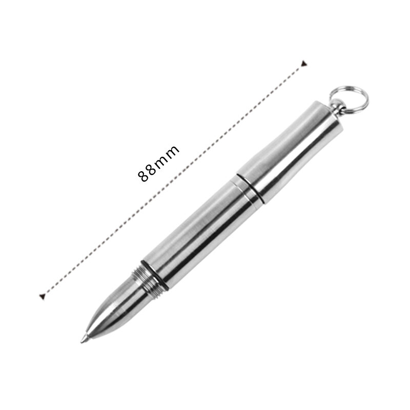 Tiartisan-قلم كتابة صغير من التيتانيوم ، توقيع 2 في 1 ، للاستخدام في الهواء الطلق ، خفيف للغاية