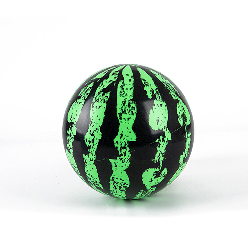 نفخ الكرة محاكاة البطيخ المطاط الكرة الشاطئ لعب لينة في الهواء الطلق و كرة طائرة للبحر نفخ البلاستيكية قوس قزح لكرة القدم