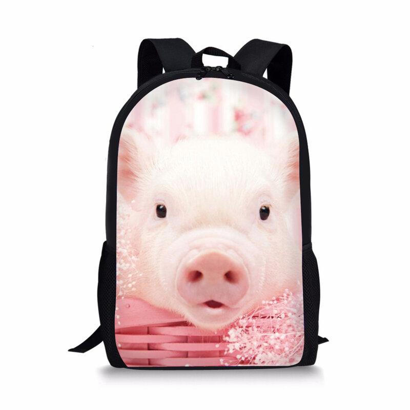 أطفال موضة حقيبة الظهر الصغير الخنازير نمط حقيبة مدرسية للأطفال Kawaii الحيوان طفل حقيبة مدرسية s حقائب النساء