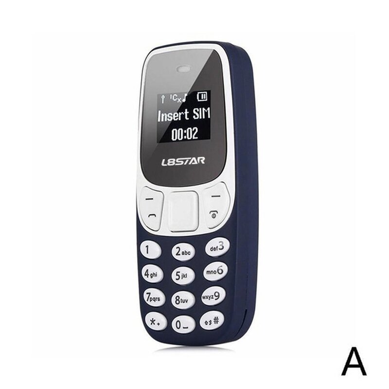 هاتف محمول صغير محمول صغير GSM بشريحتين BM70 هواتف ذكية صغيرة متعددة اللغات للاتصال بالهاتف