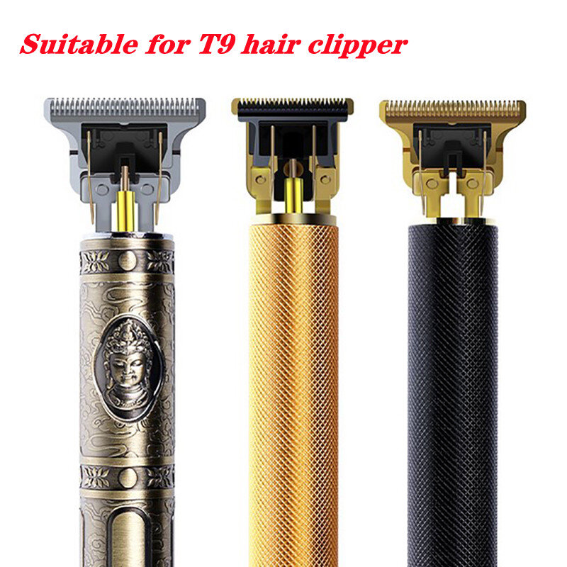 T9 مقص الشعر المهنية الكهربائية الشعر المتقلب القاطع اللحية الحلاقة الدقة التشطيب آلة قطع الشعر