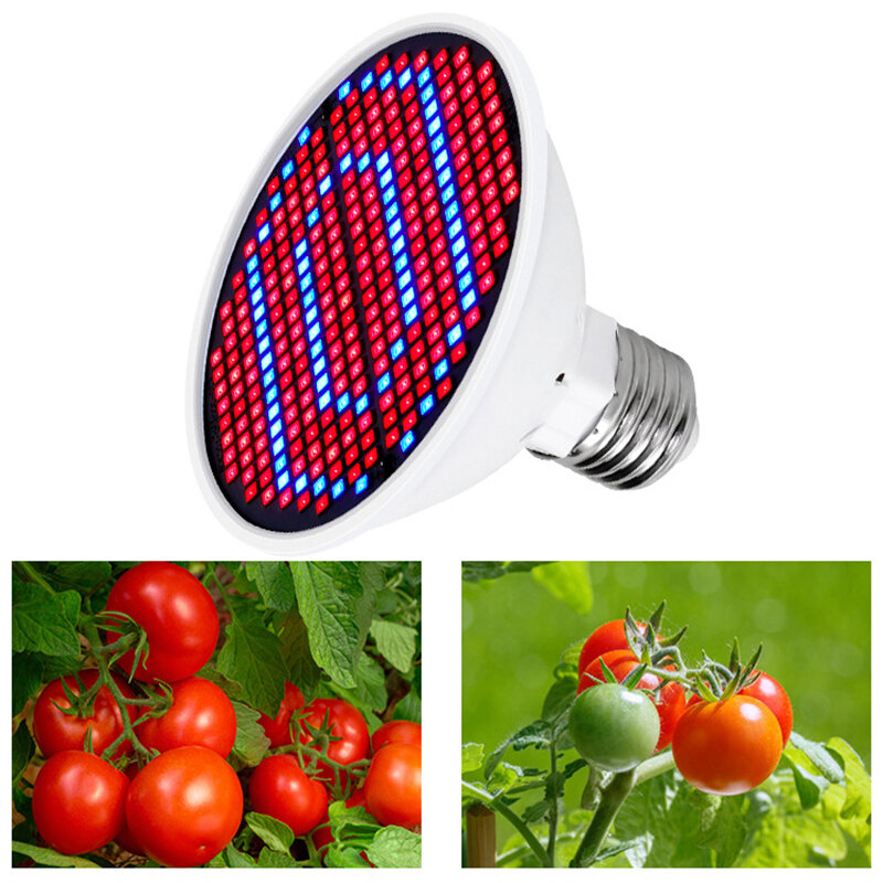 LED تنمو ضوء E27 Phytolamp النمو أضواء ل مصباح النبات الطيف الكامل تنمو مصباح تنمو مصباح إضاءة داخلية خيمة المائية لمبة