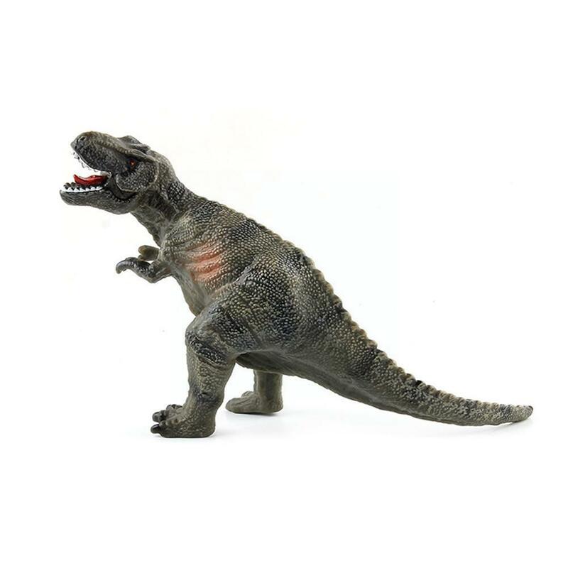 دمى الديناصور نموذج للطفل دمية على شكل تنين مجموعة للبنين Velociraptor الحيوان عمل الشكل غرفة الديكور Z1r6