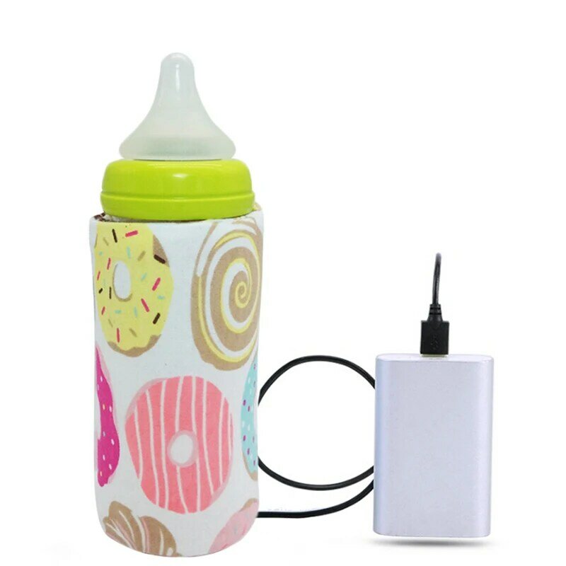 حقيبة رضاعة أطفال, حقيبة جديدة لعزل زجاجة رضاعات الأطفال مزودة بمنفذ USB ودرجة حرارة ثابتة