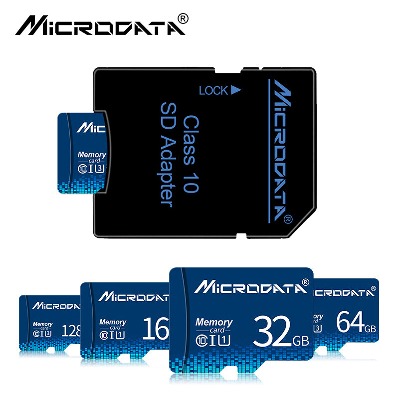 مايكرو SD بطاقة 8 جيجابايت 16 جيجابايت 32 جيجابايت الفئة 10 بطاقة الذاكرة عالية السرعة Microsd 64 جيجابايت للهواتف/اللوحي/كاميرا 128 جيجابايت مصباح فلا...