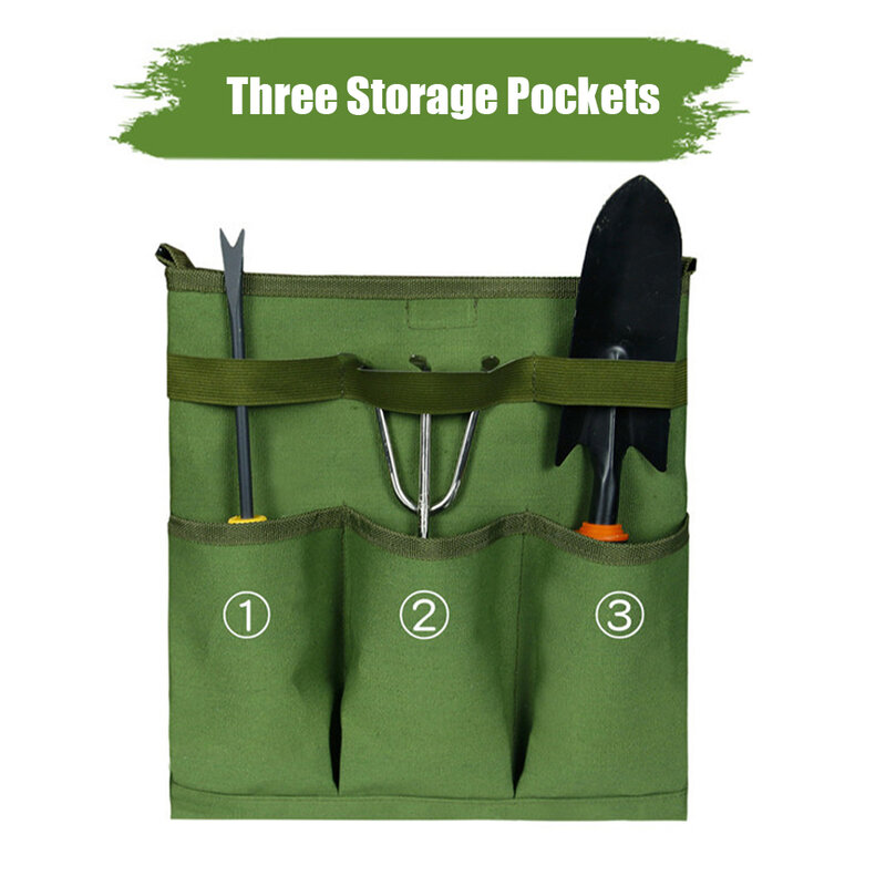 ANENG 3 جيوب الخارجي أداة حقيبة حديقة المنظم حديقة حقيبة أدوات حقيبة التخزين مقاوم للماء مع جيب الداخلية أدوات التعبئة والتغليف