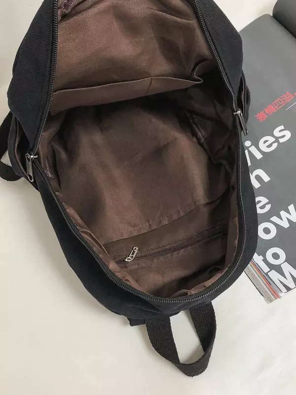 Simple Solid Backpack