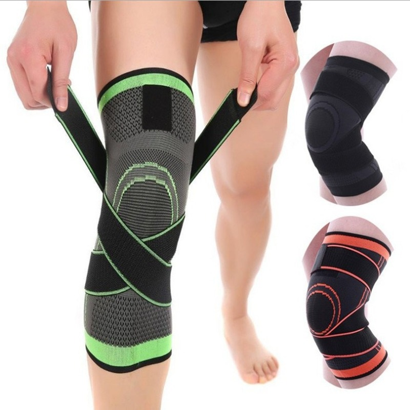 Men's Women's Knee Pads Compression Sleeves Joint Pain Arthritis Relief Running Fitness Elastic Wrap Support Knee Pads #2