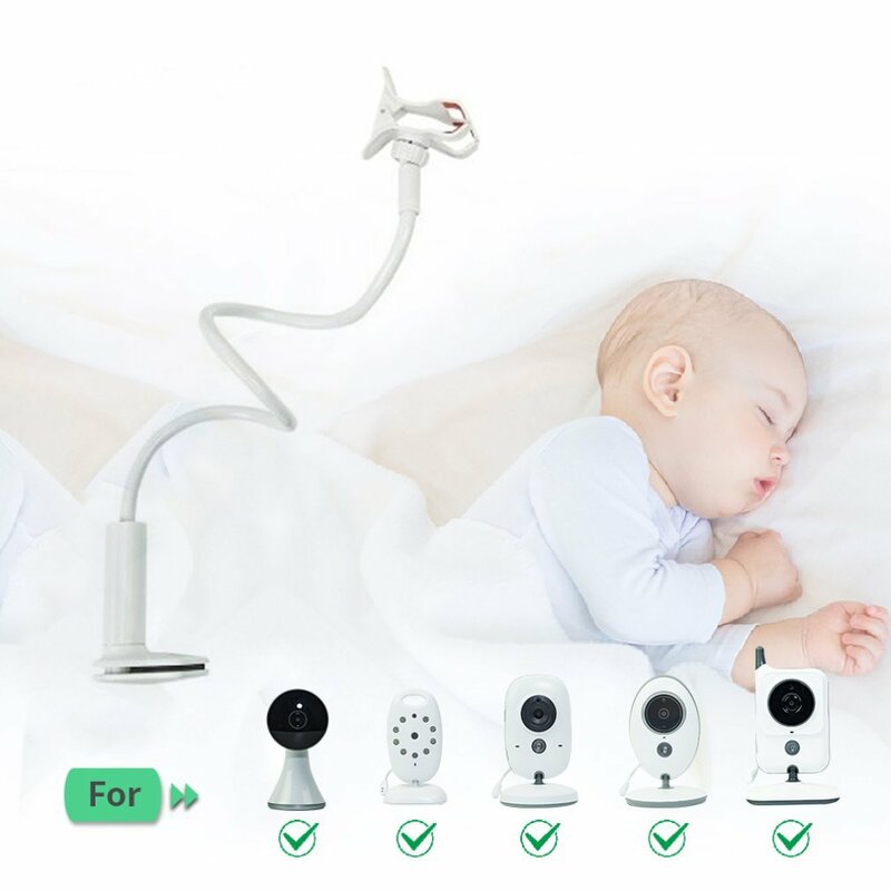 Multifunction Universal Camera Holder Lazy Bracket Cradle Long Arm Adjustable Baby Monitor For Tablets Smartphones And E-readers
