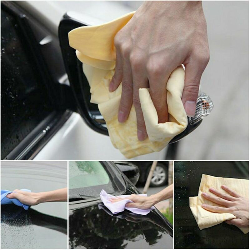 High Quality Super Absorbent Car Cleaning Chamois Car Magic Towel Clean Cham