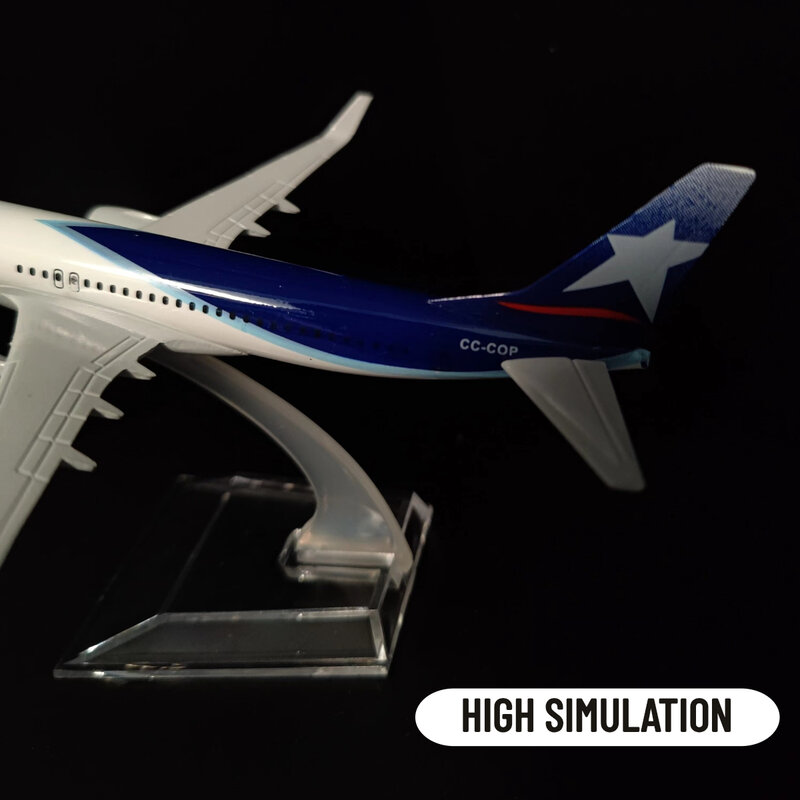 1/400 مقياس تشيلي لان لاتام الخطوط الجوية نموذج طائرة الطيران دييكاست مصغرة ألعاب الطائرة للأطفال الأولاد هدية عيد ميلاد