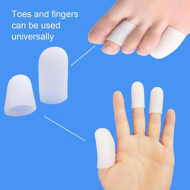 5 Pairs Toe Cap Useful Waterproof Anti-friction for Women Men Toe Protector Toe Protector