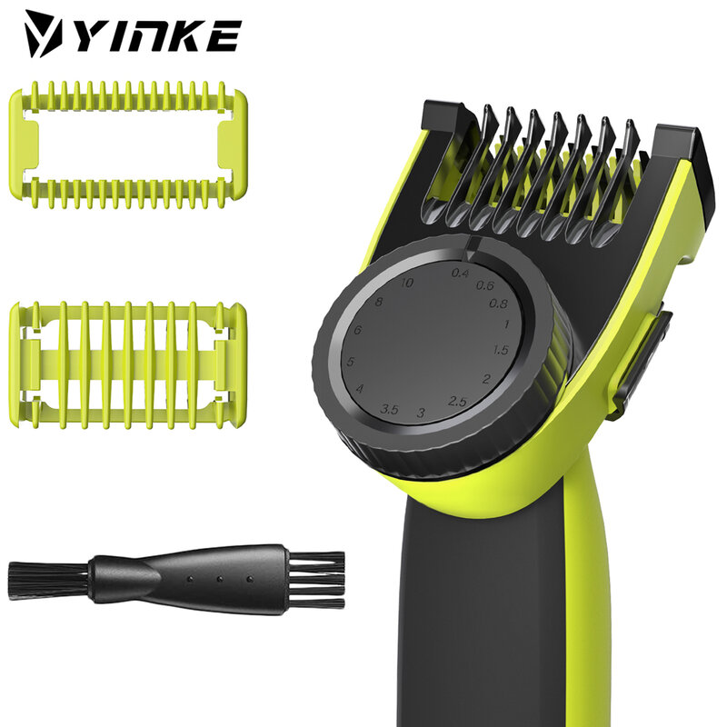 YINKE دليل مشط الحرس ل فيليبس شفرة واحدة QP2520 QP2530 QP2630 الكهربائية المتقلب ماكينة حلاقة 14 طول قابل للتعديل استبدال