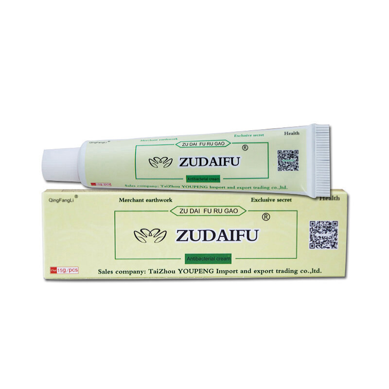 3Pcs NO Box ZUDAIFU Psoriasis Dermatitis Eczema Pruritus Anti Bacterial Skin Cream Medicine Cream English+Chinese Version