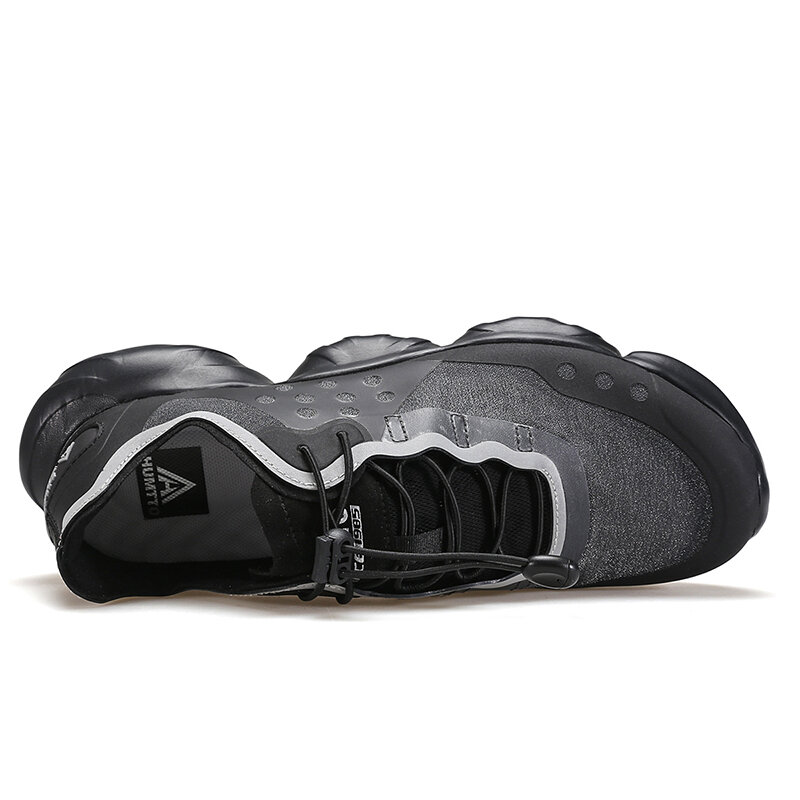 HUMTTO حذاء كاجوال رجال رياضة رجل ركض غير جلد المدربين ماركة أحذية للرجال 2022 موضة فاخرة مصمم أسود أحذية رياضية