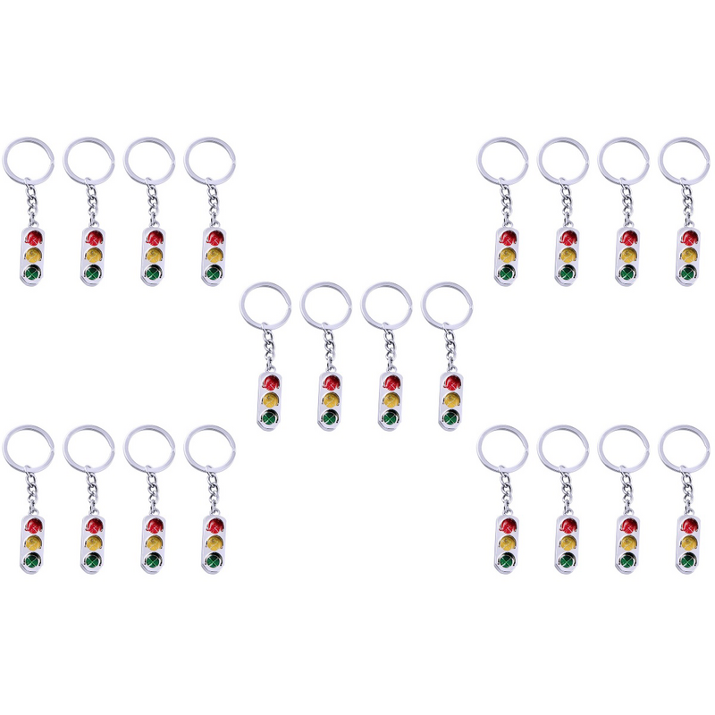 20 قطعة مفتاح سلسلة الاطفال حقيبة صغيرة على ظهره قلادة معلقة حلقة رئيسية معدنية الإبداعية المفاتيح حامل كيرينغ الطفل