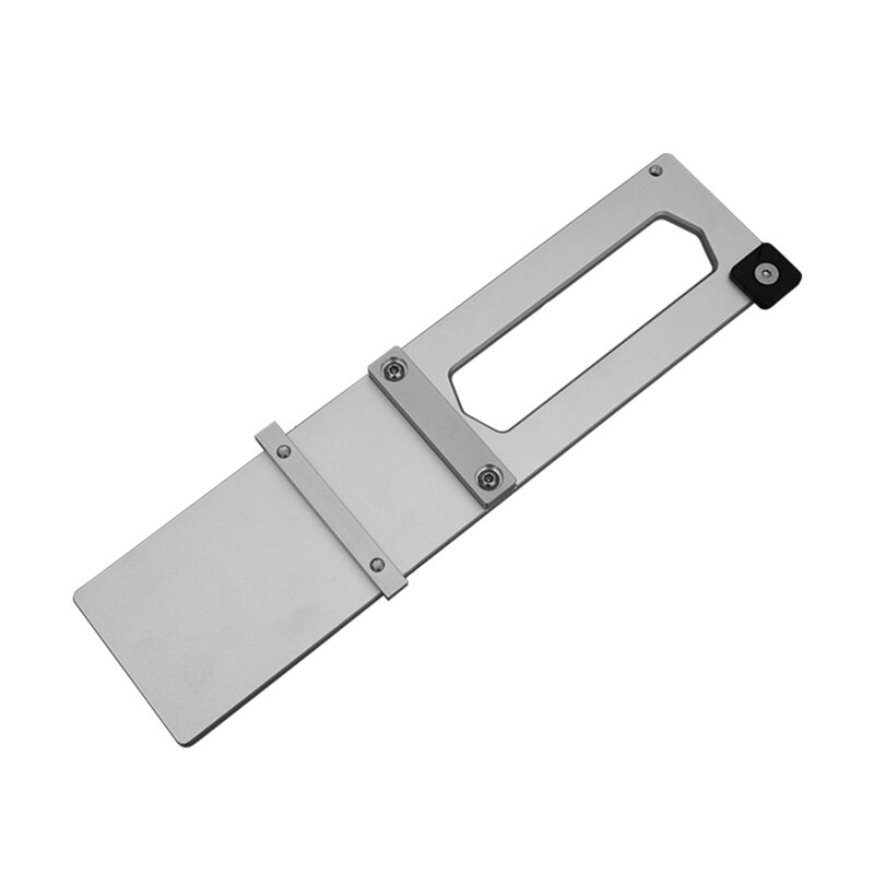 Electric Circular Saw Guide Rail Clamp 90° Right Angle Guide Rail Clamp w/ Adjustable Horizontal Distance Auxiliary Tool