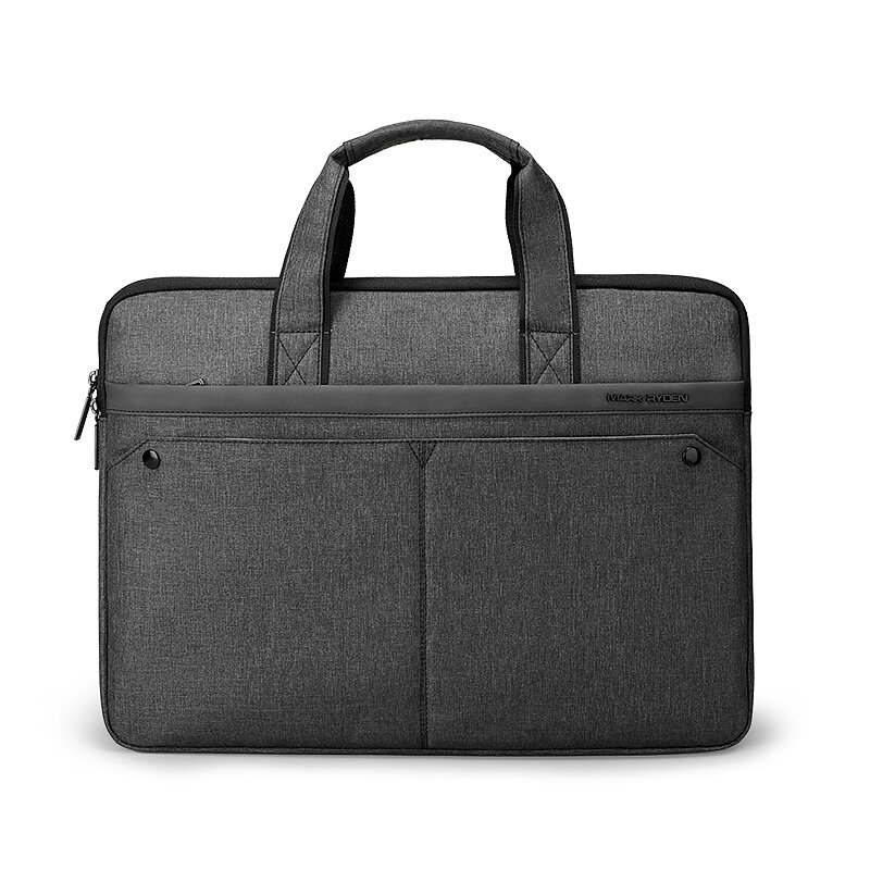 مارك رايدن 2023 حقيبة جديدة 15.6 بوصة حقيبة كمبيوتر محمول رسول حقيبة الأعمال حقيبة مكتب للرجال وثيقة حقيبة #4