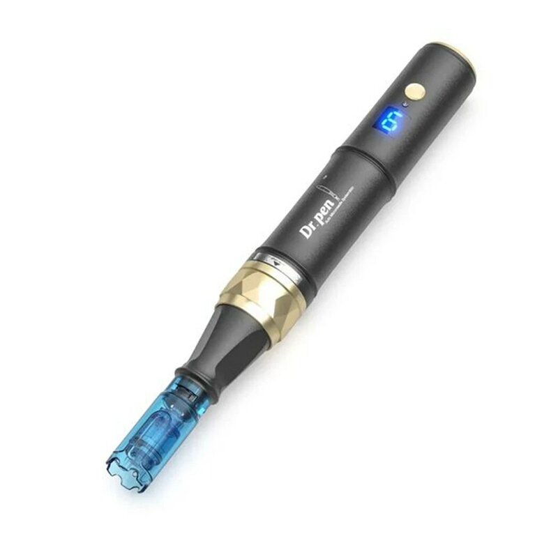 2023 أحدث Dr.pen A8S اللاسلكية ديرما القلم المهنية ميكرونيدلينغ الرقمية 6 مستويات العناية بالبشرة مع خراطيش 12 قطعة