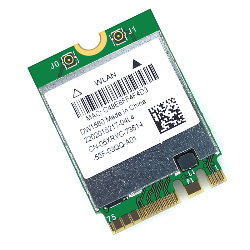 BCM94352Z DW1560 06XRYC M.2 واي فاي محول بطاقة لاسلكية 1200Mbps 802.11ac 2.4Ghz/5G بلوتوث 4.0 NGFF بطاقة ل هاكينتوش ماك OS