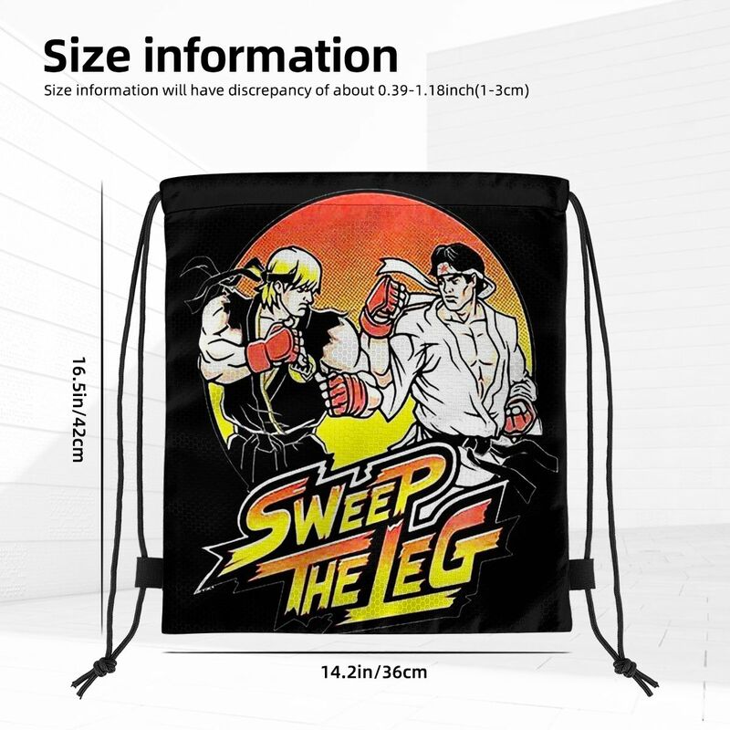 حقيبة ضيقة للأطفال من Sneak Legend Karate Art حقيبة قابلة للتنظيم برباط للجيم برباط على شكل تلفزيون كاي أماندا #2
