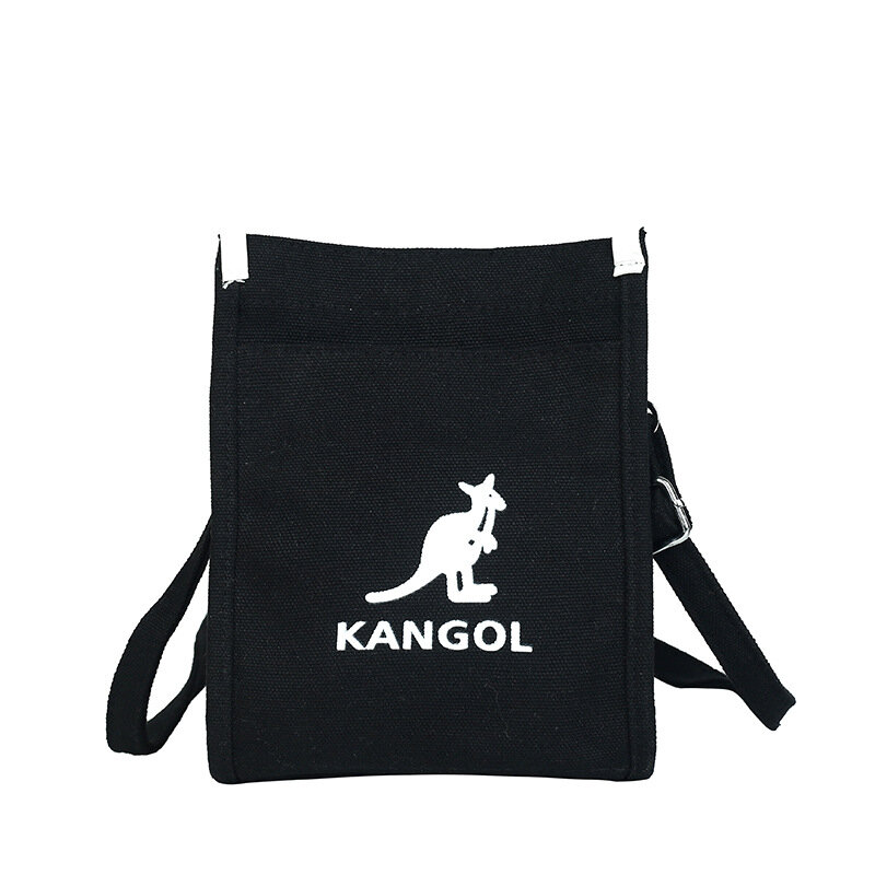 Kangol المرأة الجديدة على ظهره حقيبة صغيرة للمرأة موضة الكنغر Crossbody حقيبة صغيرة مربعة حقيبة الهاتف الخليوي