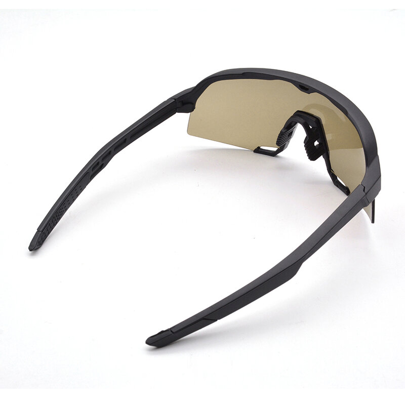 نظارة شمسية للدراجات S3 مع حافظة نظارة شمسية UV400 للجنسين نظارة شمسية للطرق الجبلية نظارات رجالية سريعة 3 عدسات TR90