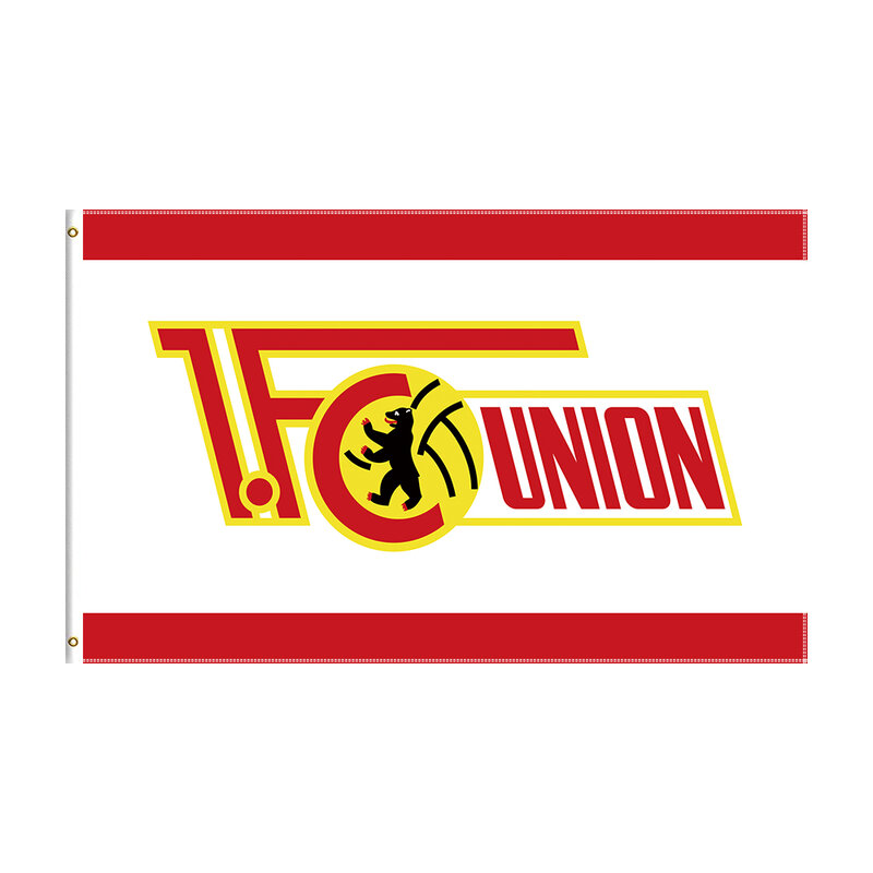 3x5 قدم FC الاتحاد برلين العلم البوليستر المطبوعة لكرة القدم فريق راية للديكور