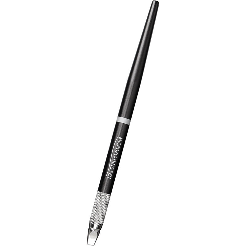 1 قطعة Microblading تجميل دائم قلم الوشم اليدوي عالية الجودة Tebori ل الحاجب شقة U شكل الإبر