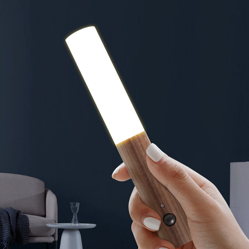 جينجكو اللاسلكية استشعار الحركة الذكية باتون LED ضوء قاعدة مغناطيسية و USB شحن الاستشعار ضوء الليل
