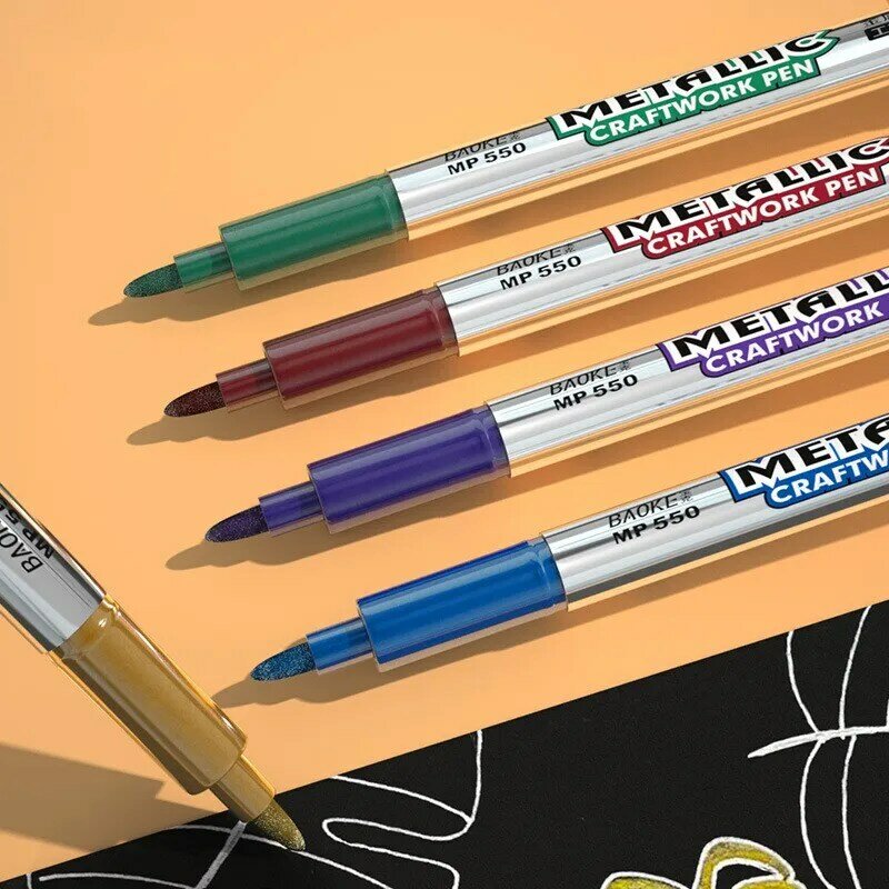 لتقوم بها بنفسك معدن مقاوم للماء قلم طلاء دائم أقلام ملونة الحرف اليدوية الراتنج قالب القلم طالب اللوحة الفن لوازم ثابتة