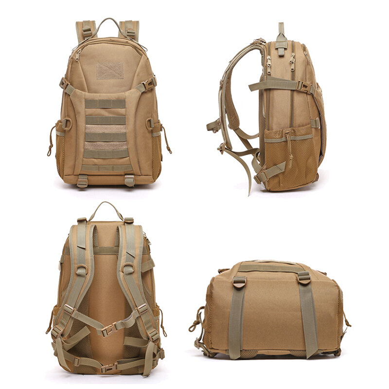 حقيبة ظهر تكتيكية للرجال متعددة الوظائف 30L/25L حقيبة ظهر عسكرية 20L رياضية للتخييم والتنزه والرحلات والصيد والصيد حقيبة خارجية