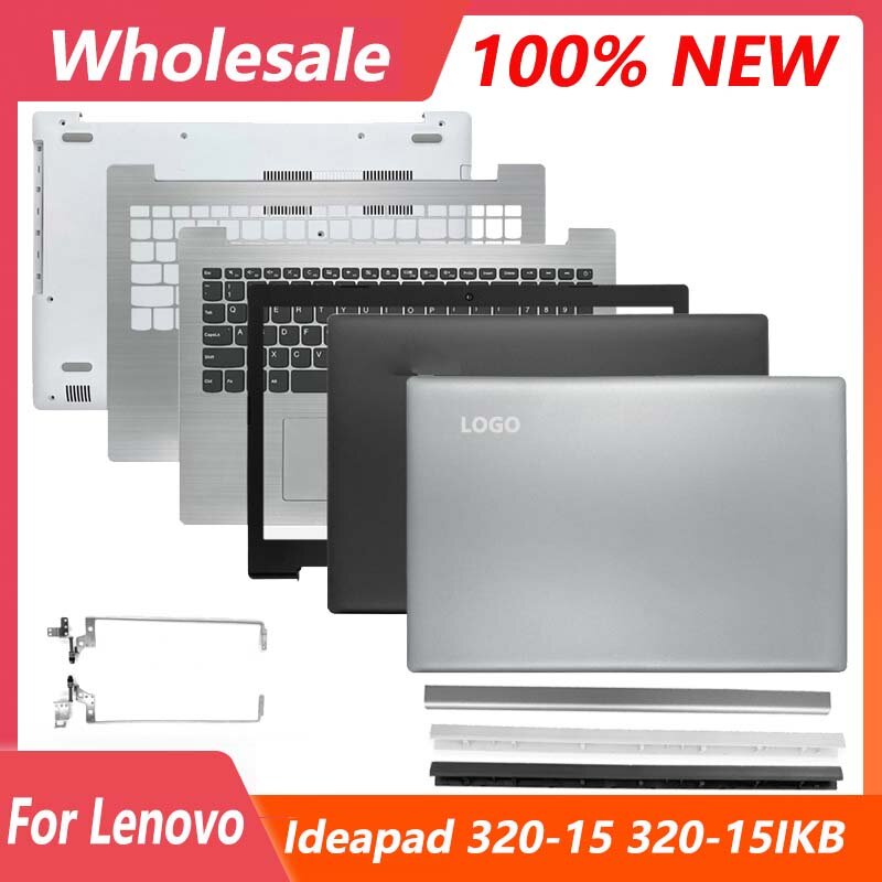 حافظة لهاتف Lenovo IdeaPad 320-15 320-15IKB 320-15ISK 320-15ABR Lcd الغطاء الخلفي/الحافة الأمامية/Palmrest/الحقيبة السفلية/المفصلات