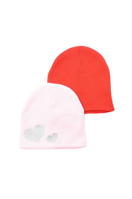 ترينديول الوردي المطرزة الإناث الطفل محبوك القبعات TKDAW22BR0001