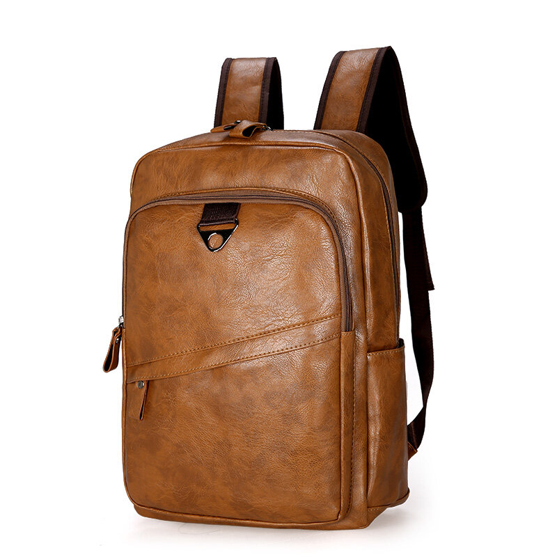 Men Backpack Leather Bagpack Large Laptop Male Mochilas Casual Schoolbag For Teenagers Boys High Quality JT22110005 #1